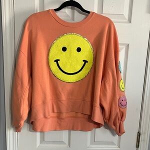 Smiley face sweatshirt
